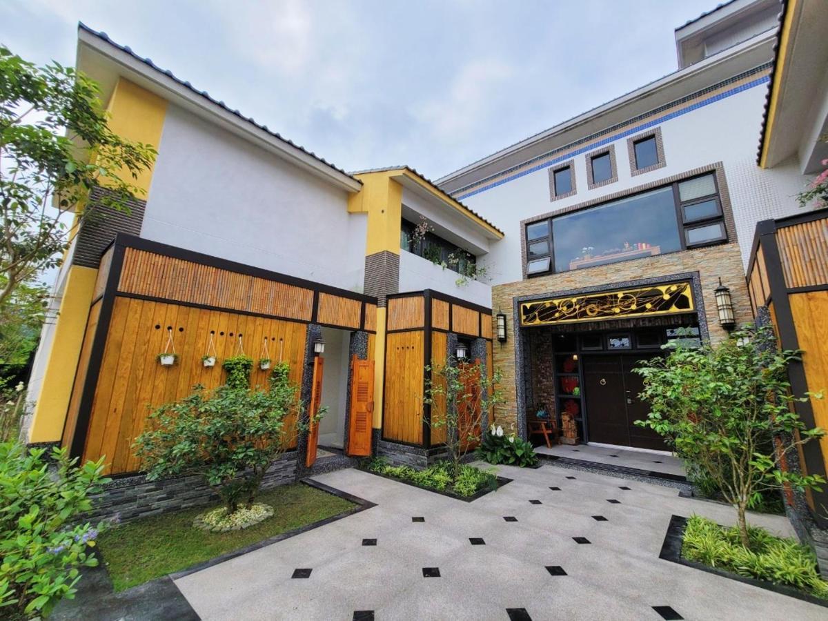 Apartamento 山花映水紅莊園民宿 Yuemei Exterior foto