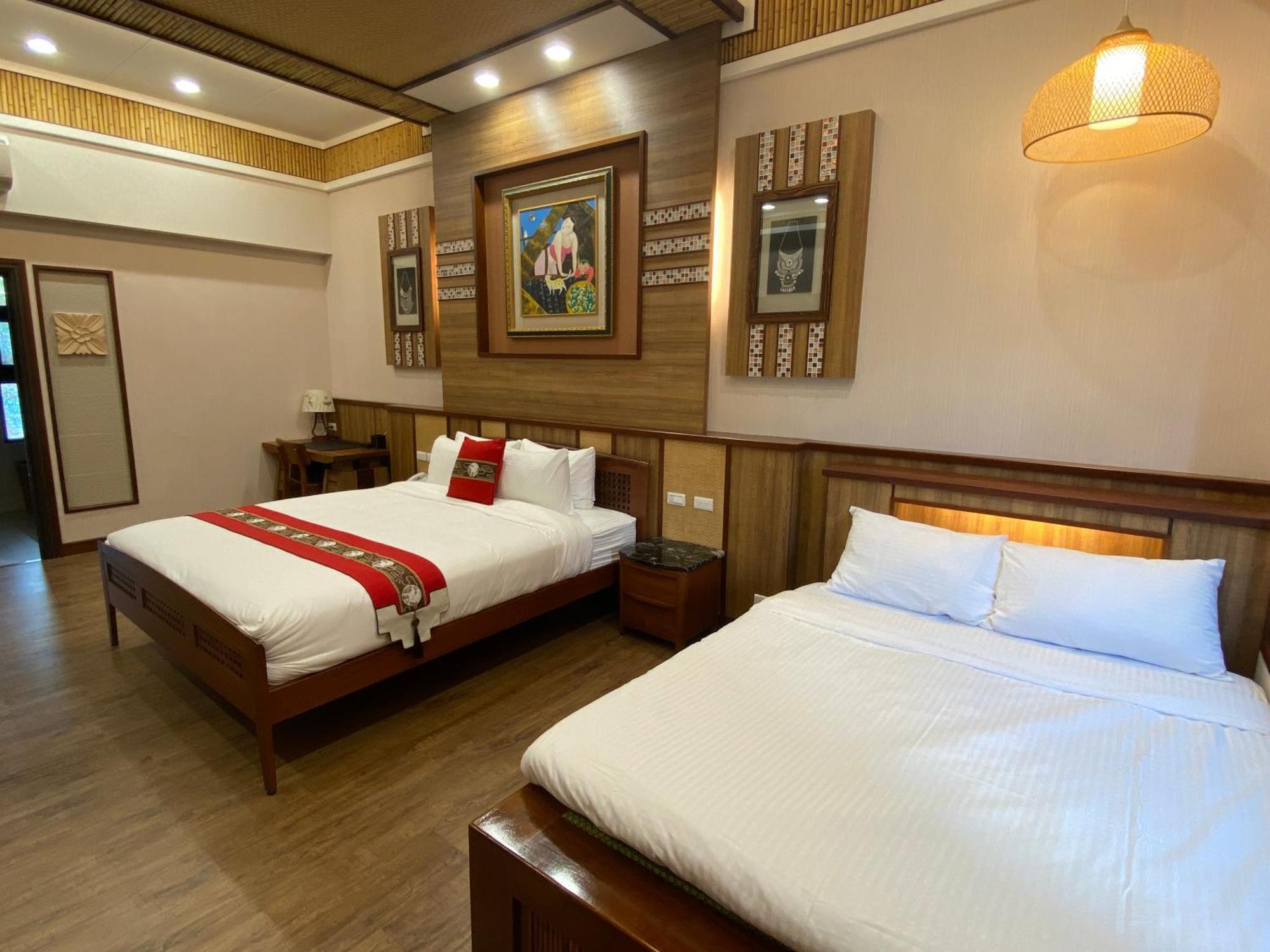 Apartamento 山花映水紅莊園民宿 Yuemei Exterior foto